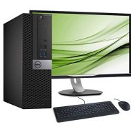 Amazon Renewed Dell OptiPlex 7040 Small Form Factor Desktop PC, Intel Core i5 6500 Processor, 32GB Ram, 256GB NVMe SSD, 2TB Hard Drive,WiFi & Bluetooth, New Dell 23.8 LCD Monitor, Windows 10 Pro