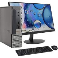 Amazon Renewed Dell OptiPlex 990 Ultra Small USFF Computer PC (Intel Core i5 Processor, 8GB Ram, 500GB Hard Drive, Wireless Keyboard & Mouse, Wifi & Bluetooth, 22 FHD LED Monitor, 1080p Webcam) W