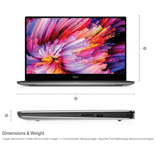  Amazon Renewed Dell XPS 15 9560 15.6in FHD InfinityEdge Display Intel Core i7 7700HQ X4 2.8GHz 8GB 256GB SSD NVIDIA GeForce GTX 1050 Silver (Renewed)