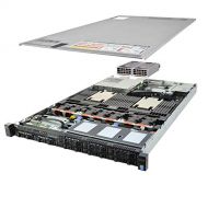 Amazon Renewed Premium Dell PowerEdge R630 8 Bay SFF 1U Rackmount Server, 1x Xeon E5 2660 V3 2.6GHz 10 Core, 16GB DDR4 RAM, 4X 300GB 15K SAS 2.5 Drives, 2X 750W PSUs, no Rail (Renewed)