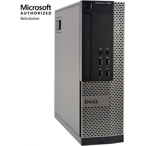  Amazon Renewed DELL 7020 SFF, Core i7 4770 3.4GHz, 16GB RAM, 500GB Hard Drive, DVDRW, Windows 10 Pro 64bit (Renewed)