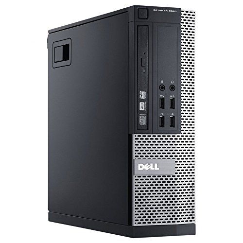  Amazon Renewed Dell Optiplex 9020 SFF High Performance Premium Business Desktop Computer, Intel Core i7 4770 up to 3.9GHz, 16GB RAM, 120GB SSD, WiFi, Windows 10 Pro (Renewed)