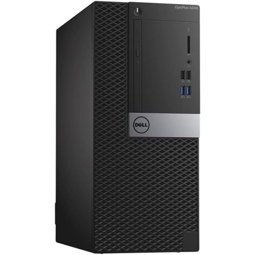  Amazon Renewed Dell Optiplex 3040 Tower Desktop PC Intel i5 6500 3.2GHz. 16GB DDR3 RAM, 256GBSSD, WiFi, with Dell 24 inch P2419HLCD Windows 10 Pro (Renewed)