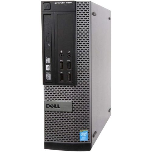  Amazon Renewed Dell Optiplex 9020 Small Form Desktop, Quad Core i7 4770 3.4Ghz, 8GB DDR3 RAM, 256GB SSD Hard Drive, DVD RW, Windows 10 (Renewed)