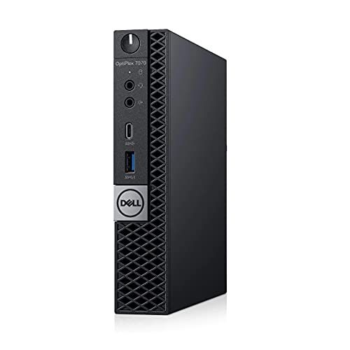  Amazon Renewed Dell OptiPlex 7070 Desktop Computer Intel Core i7 9700T 16GB RAM 256GB SSD Micro PC (Renewed)