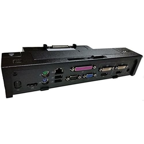  Amazon Renewed Dell E Port Plus PR02X Docking Station (Port Replicator) w/ USB 2.0 and PA 4E 130w Power Adapter (Renewed)