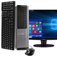 Amazon Renewed Dell Desktop Computer Package Compatible with Dell Optiplex 7010 Intel Quad Core i5 3.2GHz, 8GB Ram, 500GB HDD, 19 inch LCD, DVD, WiFi, Keyboard, Mouse, Windows 10 Pro (Renewed)