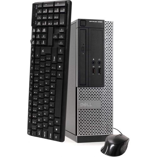  Amazon Renewed Dell OptiPlex 3020 Small Form Factor Desktop PC, Intel Quad Core i5 4590 up to 3.7GHz, 8G DDR3, 512G SSD, DVD, WiFi, BT 4.0, Windows 10 64 Bit Multi Language Supports English/Spani