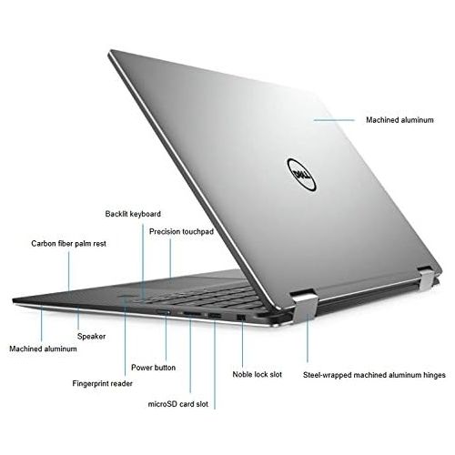  Amazon Renewed Newest Dell XPS 9365 FHD (1920 x 1080) TOUCH SCREEN 2 in 1 Laptop Notebook Convertible Tablet PC (Intel Core i5 7Y54, 8GB Ram, 256GB SSD, Camera, WIFI, Type C Port) Windows 10 (Ren