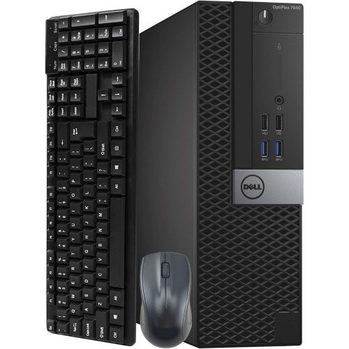  Amazon Renewed Dell OptiPlex 7040 SFF Computer Desktop PC, Intel Core i5 6500 3.2GHz Processor, 16GB Ram, 2TB SSD,Wireless Keyboard & Mouse, WiFi Bluetooth, HDMI, Windows 10 Professional (Renewed