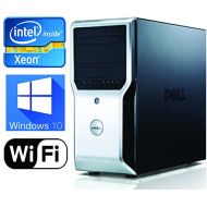 Amazon Renewed Dell Precision T1600 Workstation Desktop Computer Intel Core Xeon E3 1245 Quad Core Upto 3.7GHz 1TB HD, 8GB RAM DDR3, WiFi, Windows 10 Pro, DVD RW, (Renewed)