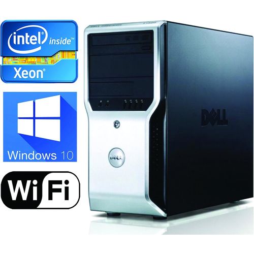  Amazon Renewed Dell Precision T1600 Workstation Desktop Computer Intel Core Xeon E3 1245 Quad Core Upto 3.7GHz 1TB HD, 8GB RAM DDR3, WiFi, Windows 10 Pro, DVD RW, (Renewed)