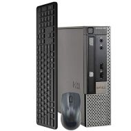 Amazon Renewed Dell OptiPlex 990 Ultra Small USFF Computer Desktop PC (Intel Core i5 Processor, 8GB Ram, 250GB SSD, Wireless Keyboard & Mouse, WiFi & Bluetooth, New 1080p Webcam,) Windows 10 (Ren