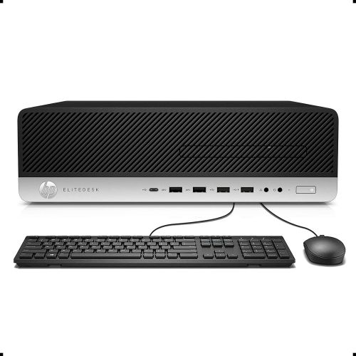  Amazon Renewed HP EliteDesk 800 G3 Small Form Factor PC, Intel Core Quad i5 6500 up to 3.6 GHz, 16GB DDR4, 2TB+256GB SSD, WiFi, DP, Win 10 Pro 64 Multi Language Support English/Spanish/French(Ren