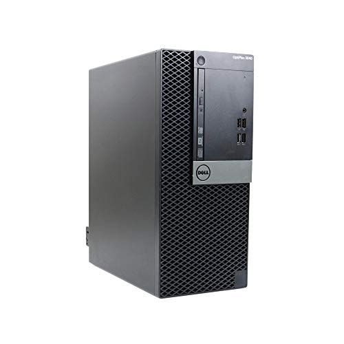  Amazon Renewed Dell OptiPlex 3040 T, Core i5 6500 3.2GHz, 16GB RAM, 480GB Solid State Drive, DVDRW, Windows 10 Pro 64bit, (Renewed)