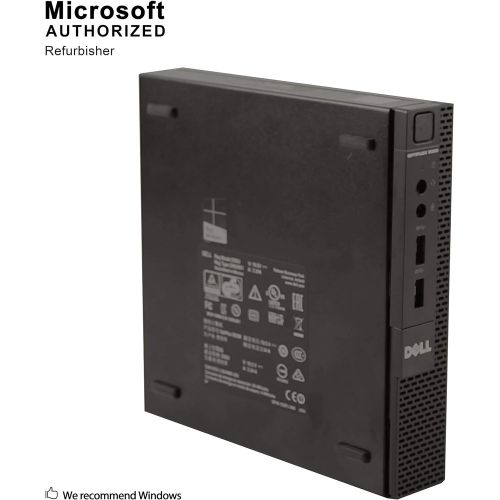  Amazon Renewed Dell Optiplex 9020 Micro Desktop PC, Intel i3 4160T 2.9 GHz, 8GB Memory, 128GB SSD, USB WiFi, Windows 10 Pro(Renewed)