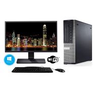 Amazon Renewed Dell Optiplex 790 Desktop Intel Core i5 2400 16GB DDR3 RAM, 128GB SSD and Windows 10 Professional WiFi Ready New 22 Inch LED Monitor (Renewed)