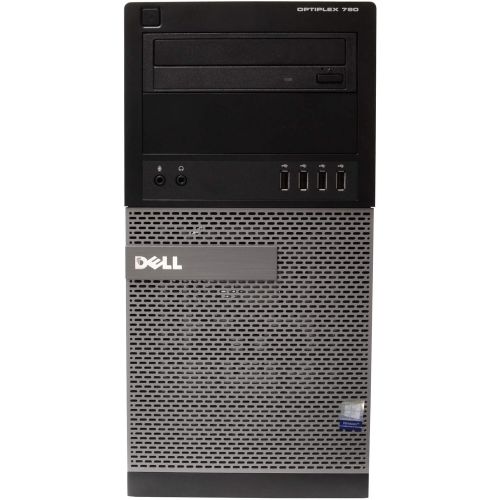  Amazon Renewed Dell OptiPlex 790 Tower Computer PC, Intel Quad Core i5 3.2GHz, 16GB RAM, 1TB HDD, Microsoft Windows 10 Professional, Microsoft Office 365 Personal, DVD, Keyboard, Mouse, WiFi (Ren