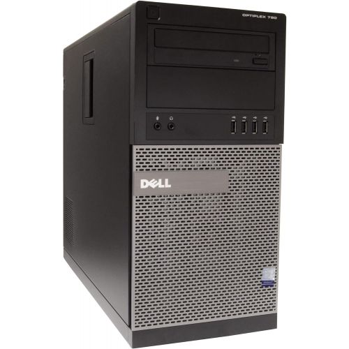  Amazon Renewed Dell OptiPlex 790 Tower Computer PC, Intel Quad Core i5 3.2GHz, 16GB RAM, 1TB HDD, Microsoft Windows 10 Professional, Microsoft Office 365 Personal, DVD, Keyboard, Mouse, WiFi (Ren