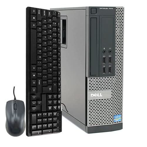  Amazon Renewed Dell OptiPlex 7010 SFF Computer Desktop PC, Intel Core i7 3.40GHZ Processor, 16GB Ram, 256GB SSD Drive, Wi Fi & Bluetooth, HDMI, NVIDIA GeForce GT 1030 2GB DDR5, Windows 10 (Renewe