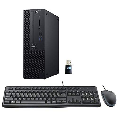  Amazon Renewed Dell Optiplex 3060 SFF Desktop PC, Intel i5 8500 3.0GHz 6 Core, 16GB DDR4, 500GB SSD, WiFi, Win 10 Pro, Keyboard, Mouse (Renewed)