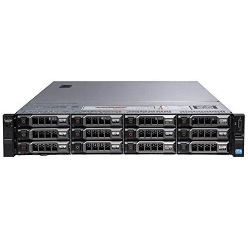  Amazon Renewed Dell PowerEdge R720XD 12 x 3.5 Hot Plug E5 2609 Quad Core 2.4Ghz 16GB H710 (Renewed)