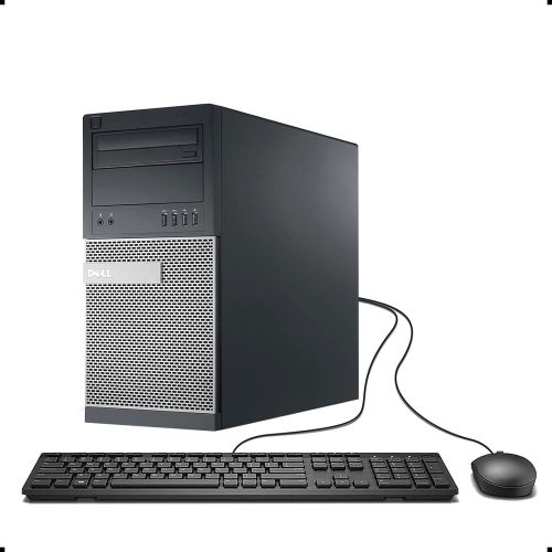  Amazon Renewed DELL Optiplex 990 Tower High Performance Business Desktop Computer, Intel Quad Core i5 up to 3.4GHz Processor, 8GB RAM, 2TB HDD, DVD, WiFi, Windows 10 Pro 64 Bit(Renewed)]