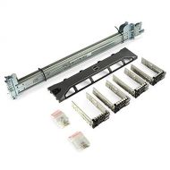 Amazon Renewed Dell PowerEdge R720 / R730 8B / R820 Upgrade Kit Sliding Rails + Bezel + Caddies (Renewed)