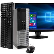 Amazon Renewed Dell Optiplex 9020 Desktop PC, Intel Core i5 3.2 GHz, 8 GB RAM, New 1 TB HDD, Keyboard/Mouse, WiFi, 19 LCD Monitor (Brands Vary), DVD, Windows 10 Pro, (Renewed)