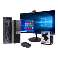 Amazon Renewed Dell?Business Desktop?Optiplex 7040 Computer, Intel Core i7 Quad Core, 8GB RAM, 240GB SSD, DVD, Wi Fi, Windows 10 Pro, Wireless Keyboard, 1080p Webcam, New 23.6 Monitor (Renewed)