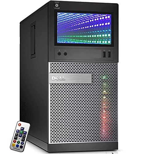  Amazon Renewed Dell Optiplex 9020 Mini Tower Desktop, Quad Core i7 4770 3.4Ghz, 32GB DDR3 RAM, 1TB SSD Hard Drive, Windows 10 (Renewed)