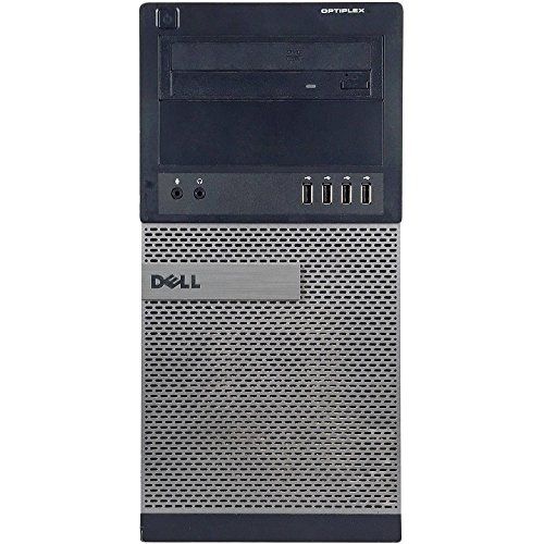  Amazon Renewed Dell Optiplex 990 Tower Premium Business Desktop Computer (Intel Quad Core i5 2400 up to 3.4GHz, 16GB DDR3 Memory, 2TB HDD + 120GB SSD, DVDRW, WiFi, Windows 10 Professional) (Renew