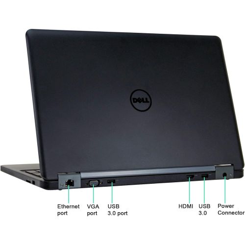  Amazon Renewed Dell Latitude E5550 15.6in Laptop, Core i7 5600U 2.6GHz, 8GB Ram, 500GB SSD, Windows 10 Pro 64bit (Renewed)