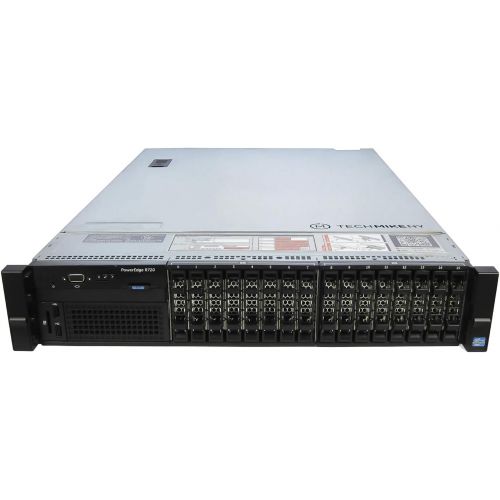  Amazon Renewed TechMikeNY Server 2X E5 2697v2 2.70Ghz 24 Core 192GB 1x 500GB SSD H710P PowerEdge R720 (Renewed)