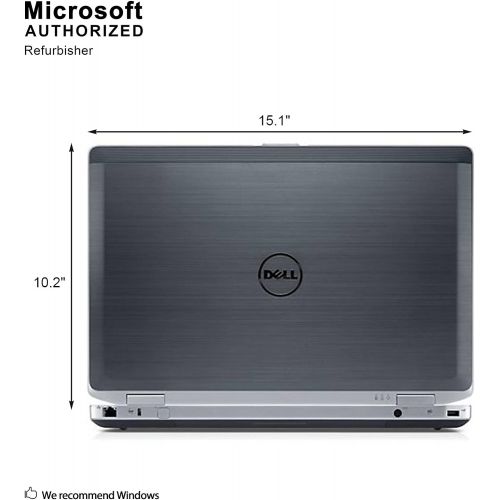  Amazon Renewed Dell Latitude E6530 15.6in Notebook Intel Core I7 3520M up to 3.6G,DVD,8G RAM,240G SSD,USB 3.0,VGA,HDMI,Win 10 Pro 64 Bit,Multi Language Support English/Spanish (Renewed)