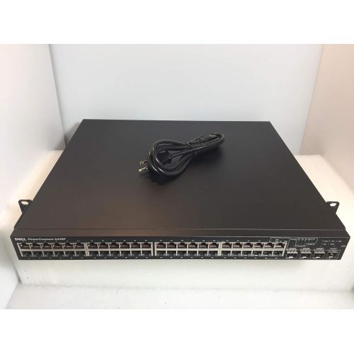  Amazon Renewed Dell PowerConnect 6248P 48P GbE PoE 4P SFP Switch PC6248P (Renewed)