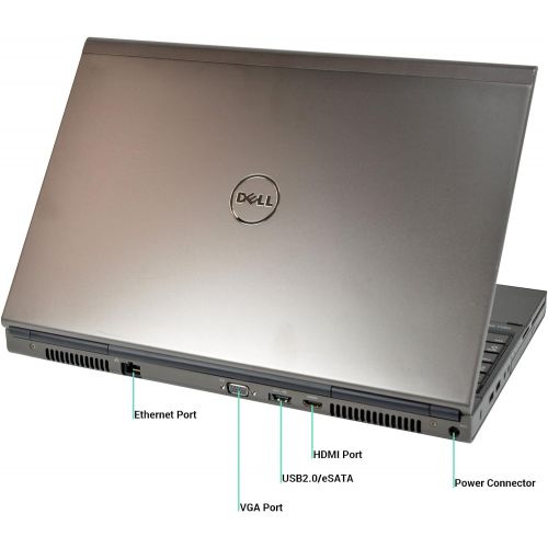  Amazon Renewed Dell Precision M4800 15.6in Laptop, Core i7 4800MQ 2.7GHz, 16GB Ram, 1TB HDD, DVDRW, Windows 10 Pro 64bit, Webcam (Renewed)