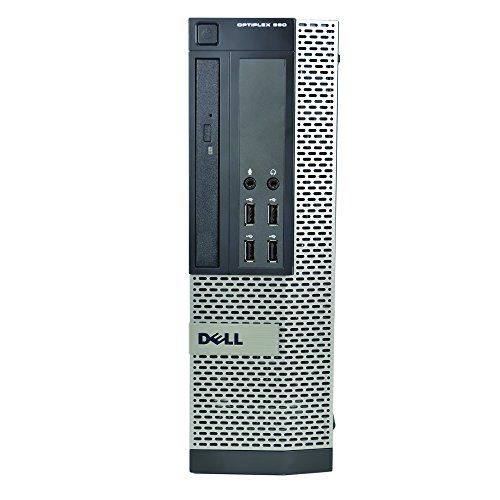  Amazon Renewed Dell OptiPlex 990 SFF, Intel Core i7 2600 3.4GHz, 16GB RAM, 2TB Hard Drive, DVDRW, Windows 10 Pro 64bit (Renewed)