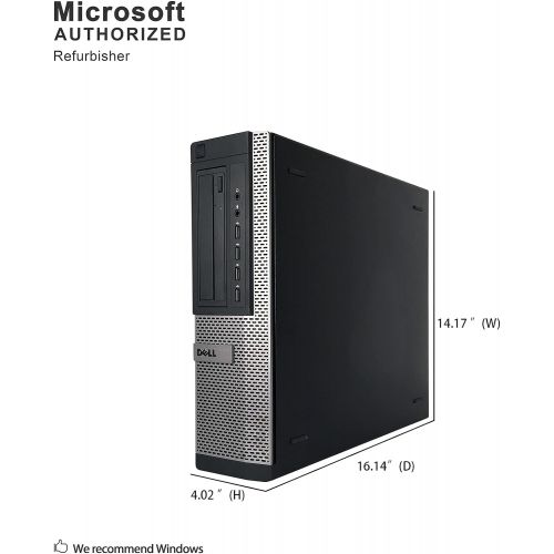  Amazon Renewed DELL Optiplex 790 DT High Performance Premium Business Desktop Computer (Intel Quad Core i5 2400 up to 3.4GHz, 8GB DDR3 RAM, 2TB HDD, DVDROM, WiFi, Windows 10 Pro) (Renewed)]