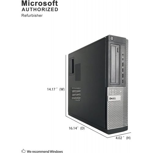  Amazon Renewed DELL Optiplex 790 DT High Performance Premium Business Desktop Computer (Intel Quad Core i5 2400 up to 3.4GHz, 8GB DDR3 RAM, 2TB HDD, DVDROM, WiFi, Windows 10 Pro) (Renewed)]