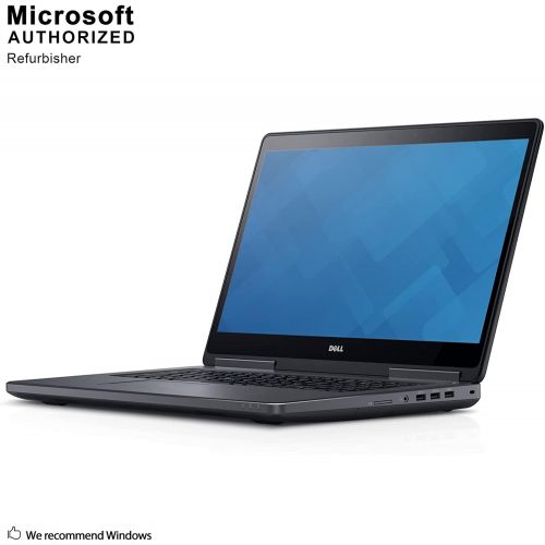  Amazon Renewed Dell Precision 7710 17.3inch FHD, Core i7 6820HQ 2.7GHz, 32GB RAM, 512GB SSD, Windows 10 Pro 64Bit, (Renewed)