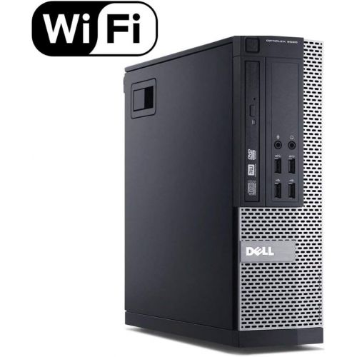  Amazon Renewed Dell Optiplex 9020 SFF Computer Desktop PC, Intel Core i5 Processor, 16GB Ram, 2TB Hard Drive, WiFi, Bluetooth 4.0, DVD RW, Dual 24 Inch LCD Monitors Windows 10 Pro (Renewed)