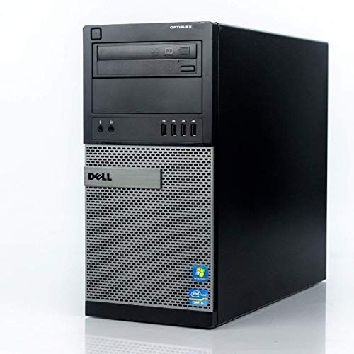  Amazon Renewed Dell Flagship Optiplex 9020 Tower Premium Business Desktop Computer (Intel Quad Core i7 4770 up to 3.9GHz, 8GB RAM, 128GB SSD + 3TB HDD, DVD, WiFi, Windows 10 Professional) (Renewe