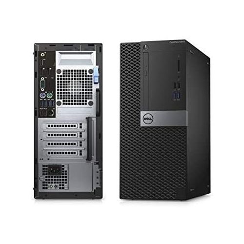  Amazon Renewed Dell OptiPlex 7040 Mini Tower PC, Intel Quad Core i7 6700 3.2 GHz,16GB DDR3L RAM, 256GB SSD, WiFi, Windows 10 Pro (Renewed)