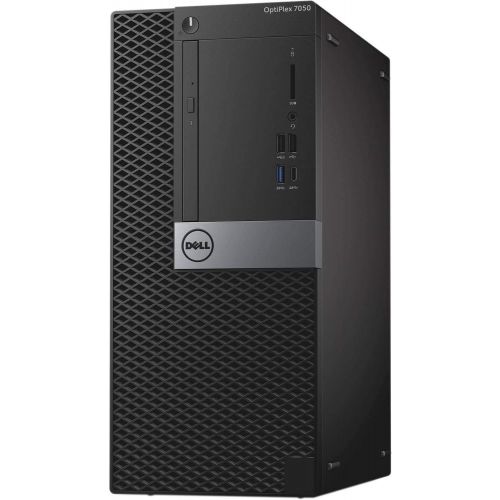  Amazon Renewed Dell OptiPlex 7040 Mini Tower PC, Intel Quad Core i7 6700 3.2 GHz,16GB DDR3L RAM, 256GB SSD, WiFi, Windows 10 Pro (Renewed)