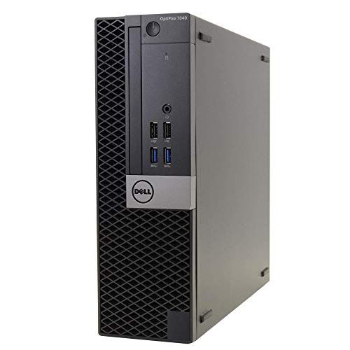  Amazon Renewed Dell OptiPlex 7040 SFF, Core i7 6700 3.4GHz, 16GB RAM, 480GB Solid State Drive, DVD, Windows 10 Pro 64bit, (Renewed)