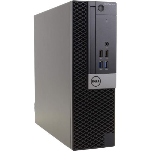  Amazon Renewed Dell OptiPlex 7040 SFF, Core i7 6700 3.4GHz, 16GB RAM, 480GB Solid State Drive, DVD, Windows 10 Pro 64bit, (Renewed)