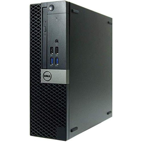  Amazon Renewed Dell OptiPlex 7050 SFF High Performance Business Desktop Computer, Intel Quad Core i5 6500 up to 3.6GHz, 8GB DDR4, 256GB SSD, WiFi, Optical Drive, HDMI, Windows 10 Professional (Re