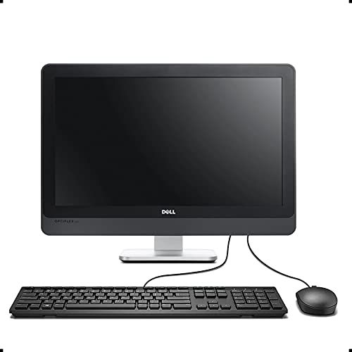  Amazon Renewed DELL Optiplex 9020 All In One FHD (1920 x 1080) Business PC, Intel 4th Gen Quad Core i5 4570S, 8GB Ram, 500GB HDD, HDMI, VGA, WIFI, DVD RW, Bluetooth, USB 3.0, Win 10 Pro (Renewed)