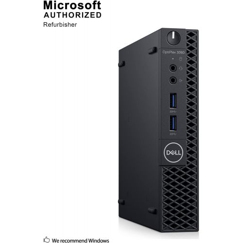  Amazon Renewed Dell OP3060MFFXKF5K OptiPlex 3060 XKF5K Micro PC with Intel Core i5 8500T 2.1 GHz Hexa core, 8GB RAM, 256GB SSD, Windows 10 Pro 64 bit (Renewed)